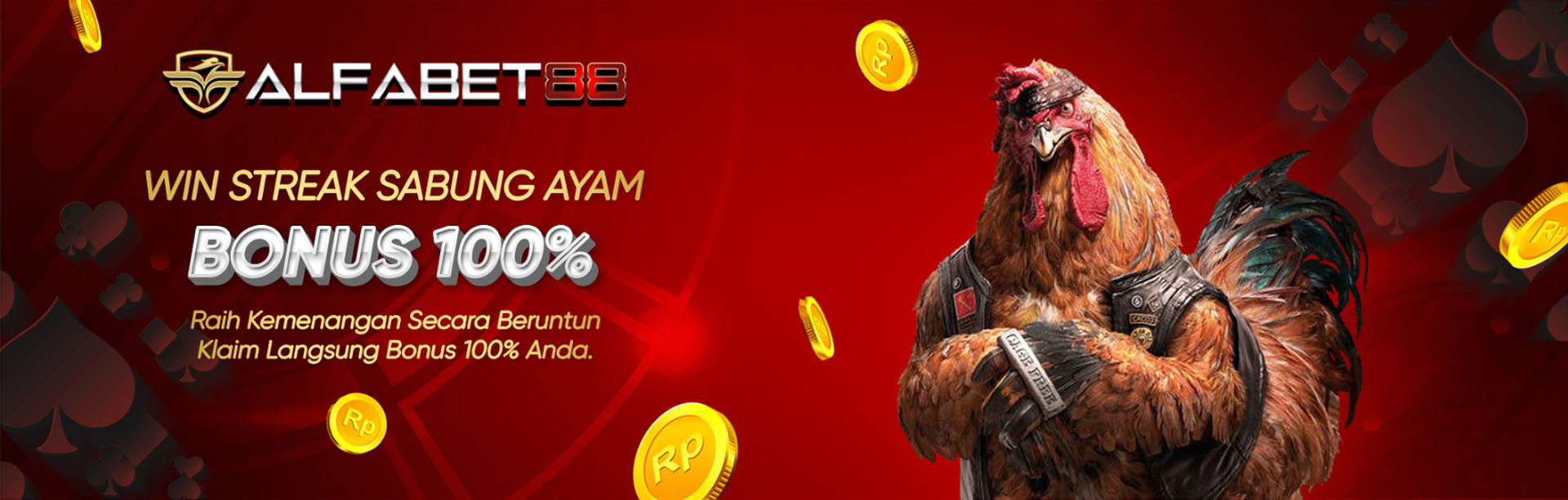 BONUS WIN STREAK 100% SABUNG AYAM CLUB388