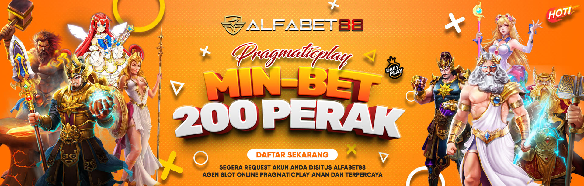 DAFTAR SLOT ONLINE PRAGMATICPLAY BET 200 ALFABET88