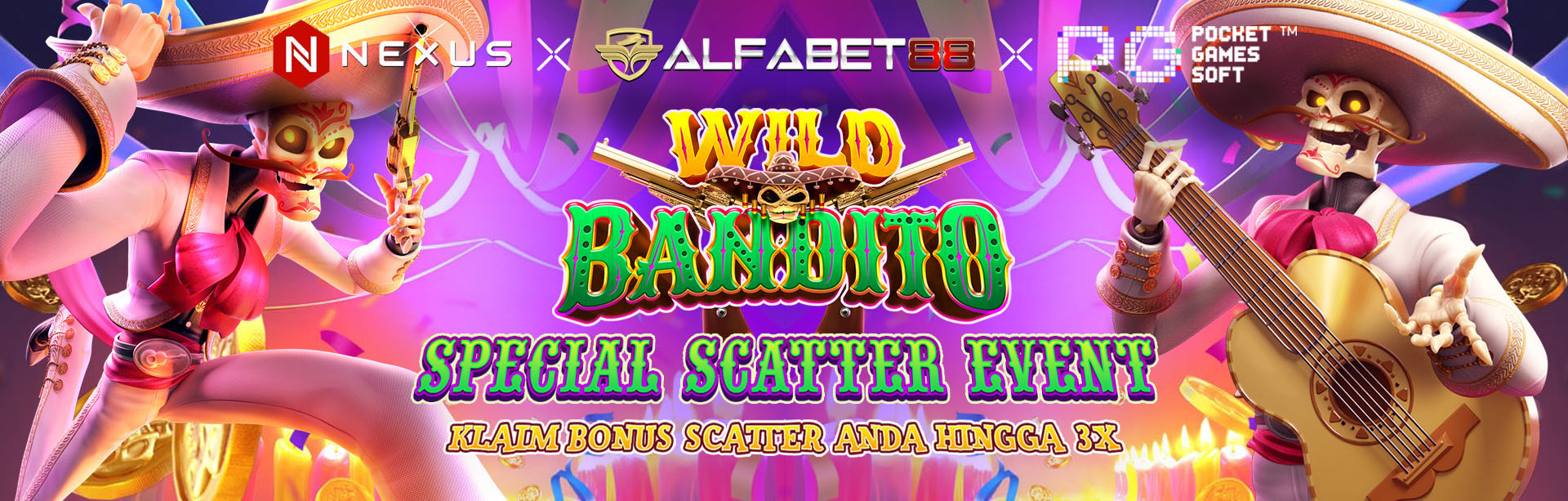 ALFABET88 SLOT777 WILD BANDITO GACOR PG SOFT TERPERCAYA