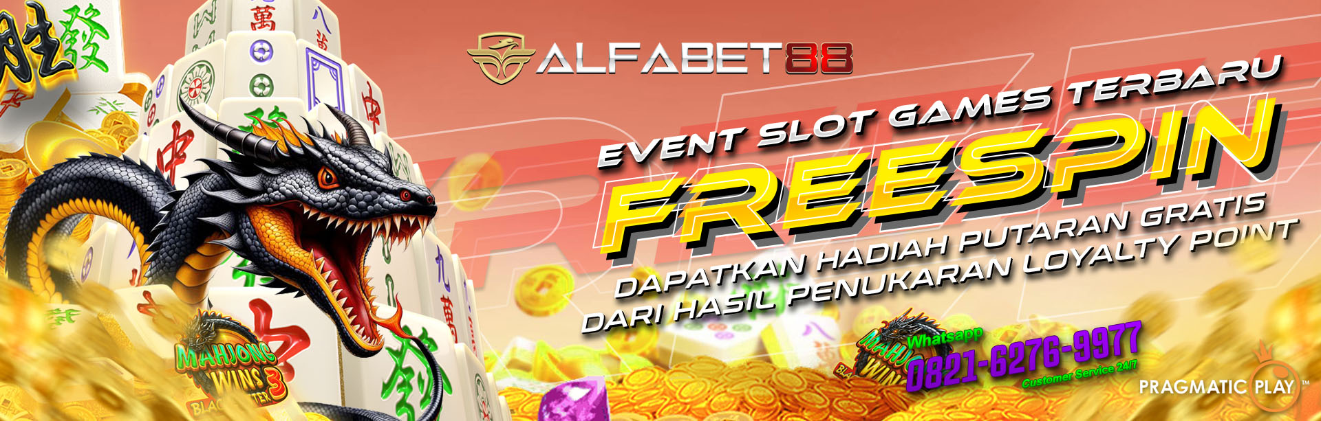 EVENT SLOT GAMES TERBARU FREESPIN X ALFABET88