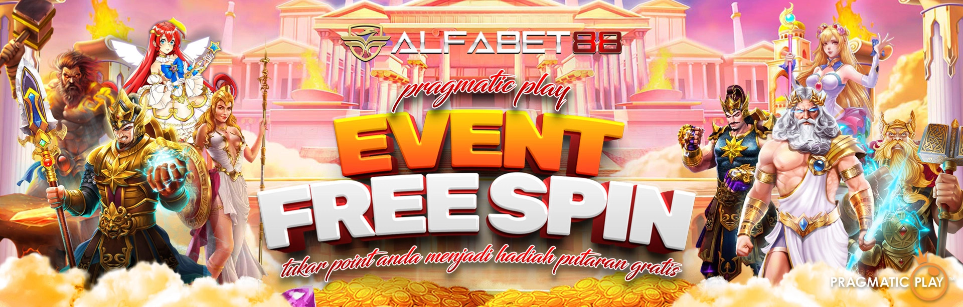 EVENT SLOT GAMES TERBARU FREESPIN X ALFABET88