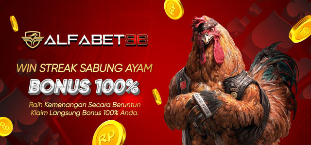 BONUS WIN STREAK 100% SABUNG AYAM CLUB388