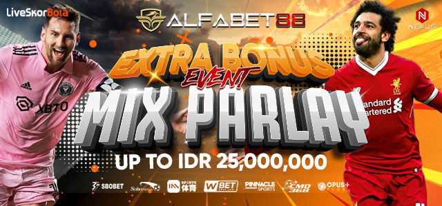 EXTRA BONUS MIX PARLAY ALFABET88 AGEN BOLA WBET TERPERCAYA