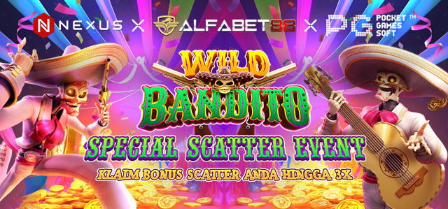 ALFABET88 SLOT777 WILD BANDITO GACOR PG SOFT TERPERCAYA