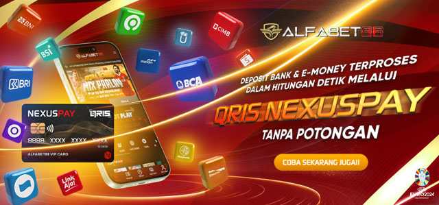 ALFABET88 SITUS SLOT TERPERCAYA DEPOSIT QRIS NEXUSPAY PROSES TERCEPAT